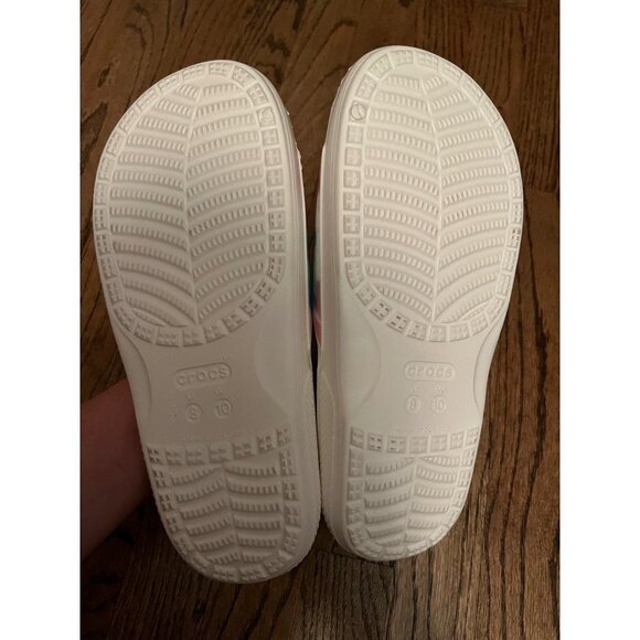 NEW Crocs | Classic Tiedye Graphic Slide Sz M8/W10‎ - Picture 4 of 4